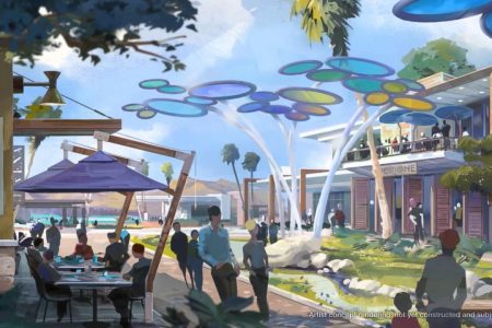 Rendering of Disney's Cotino residential project.