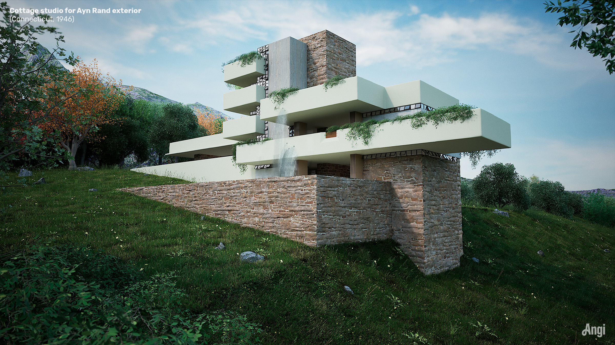 Unbuilt cottage