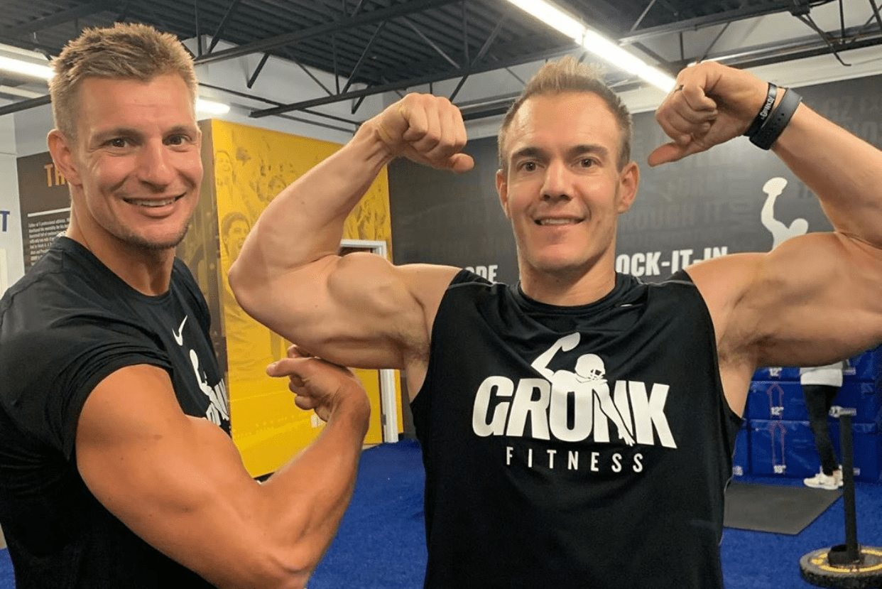 Rob and Chris Gronkowski both love Michelangelo... the Ninja Turtle