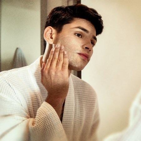 Boxer Ryan Garcia rubbing moisturizer on his face. We chatted with the undefeated boxing prodigy in a new interview.