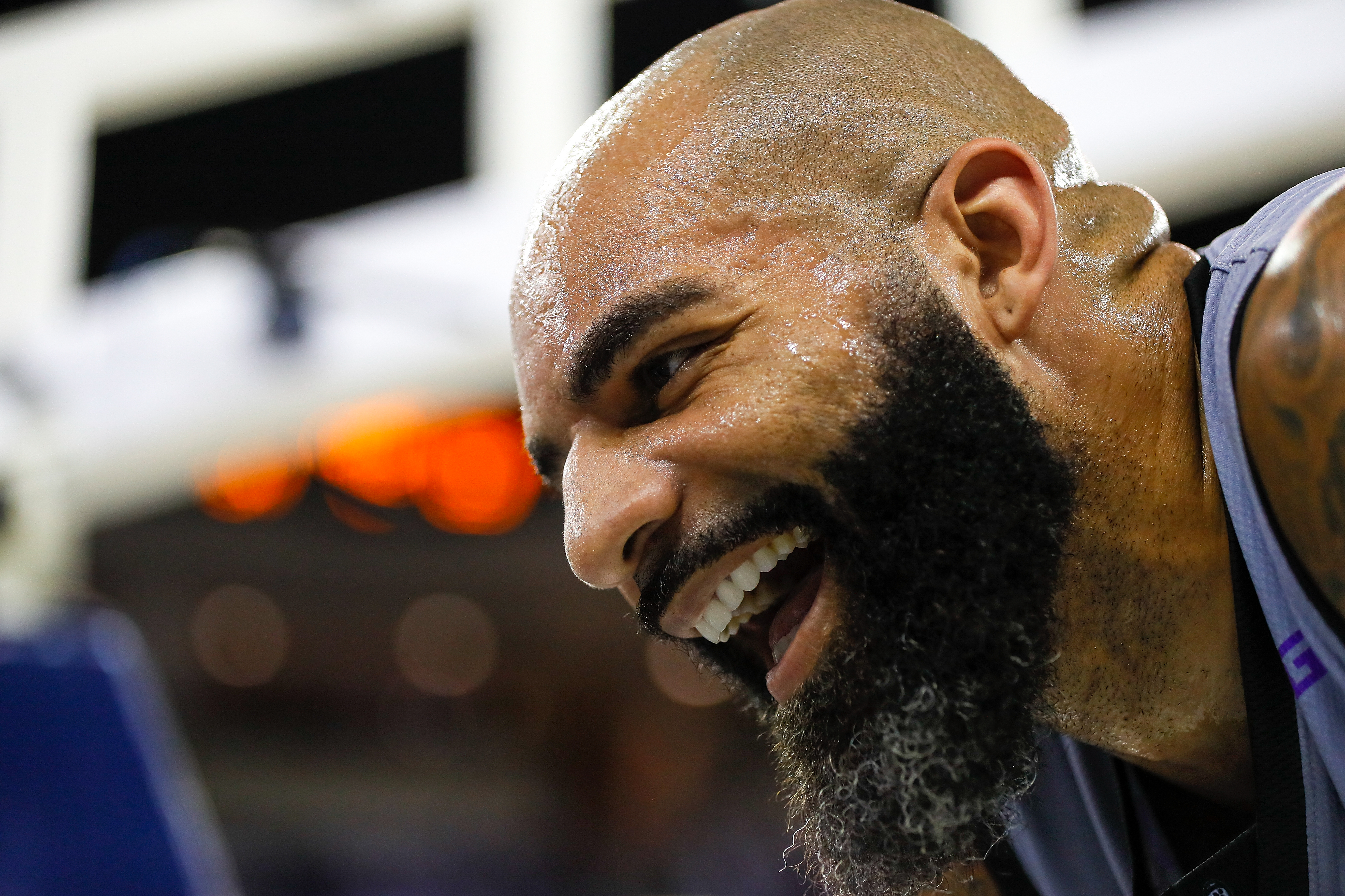 Carlos Boozer at Infinite Energy Arena in Georgia in 2018