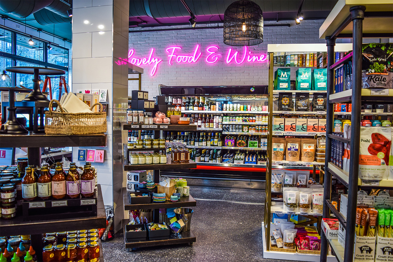 Interior of The Goddess and Grocer