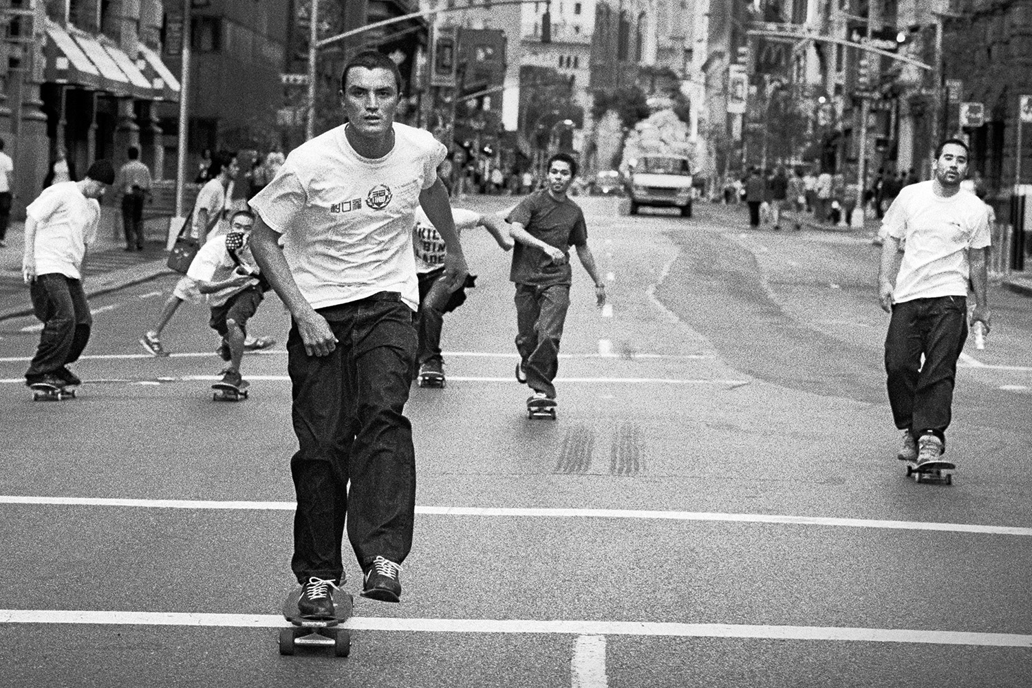 JEFF PANG & FRIENDS, DOWNTOWN BROADWAY DURING 911,