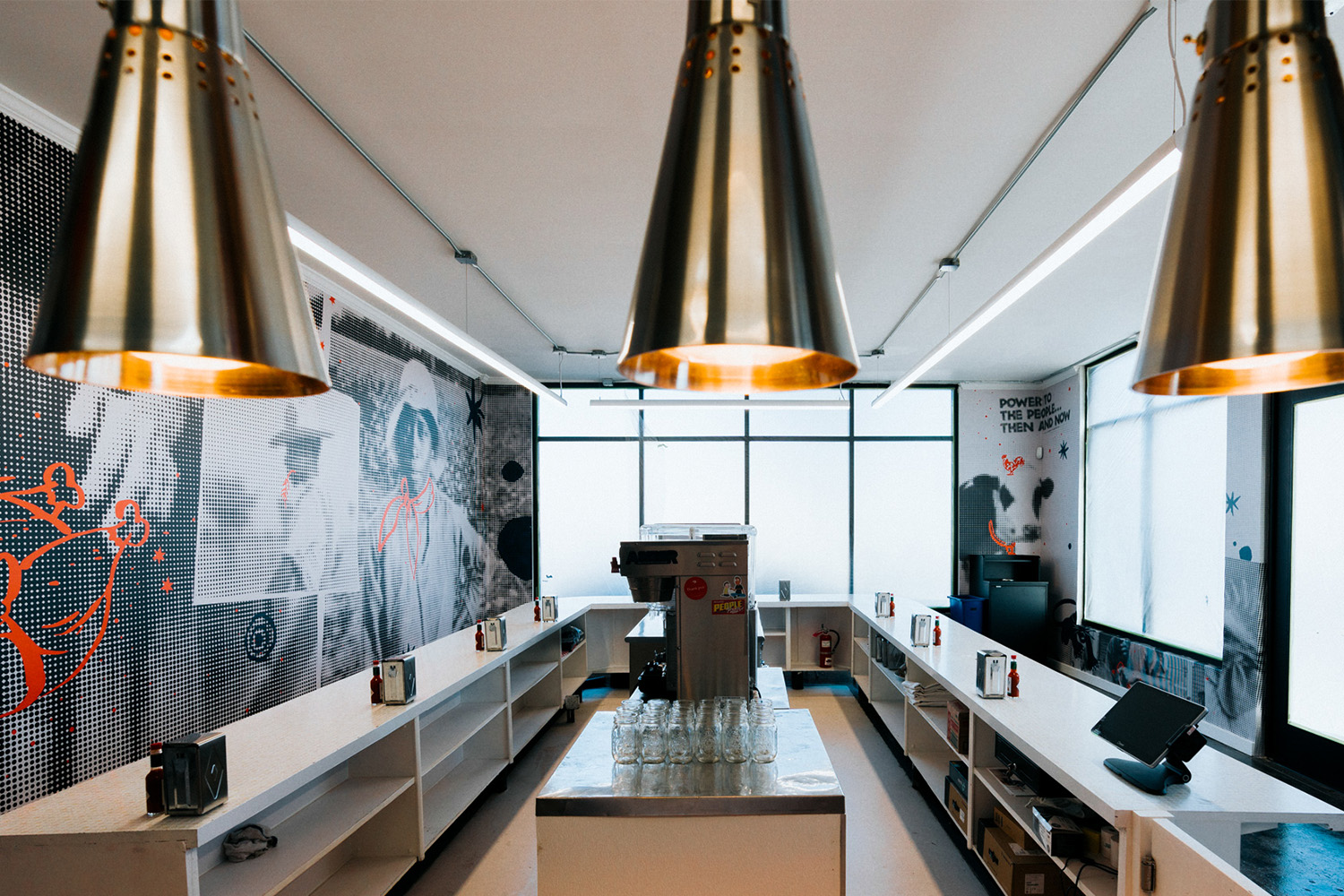 Interior of Kowbird.