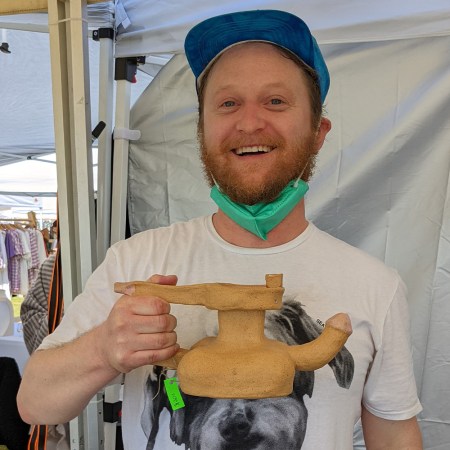 Luke Allen and his "Average Watering Can"