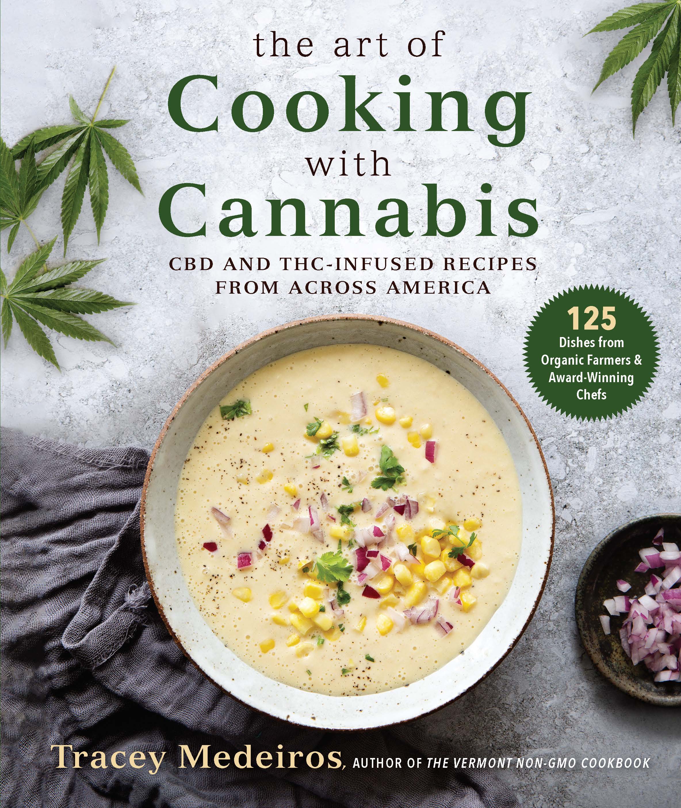 The cover of "The Art of Cooking with Cannabis."