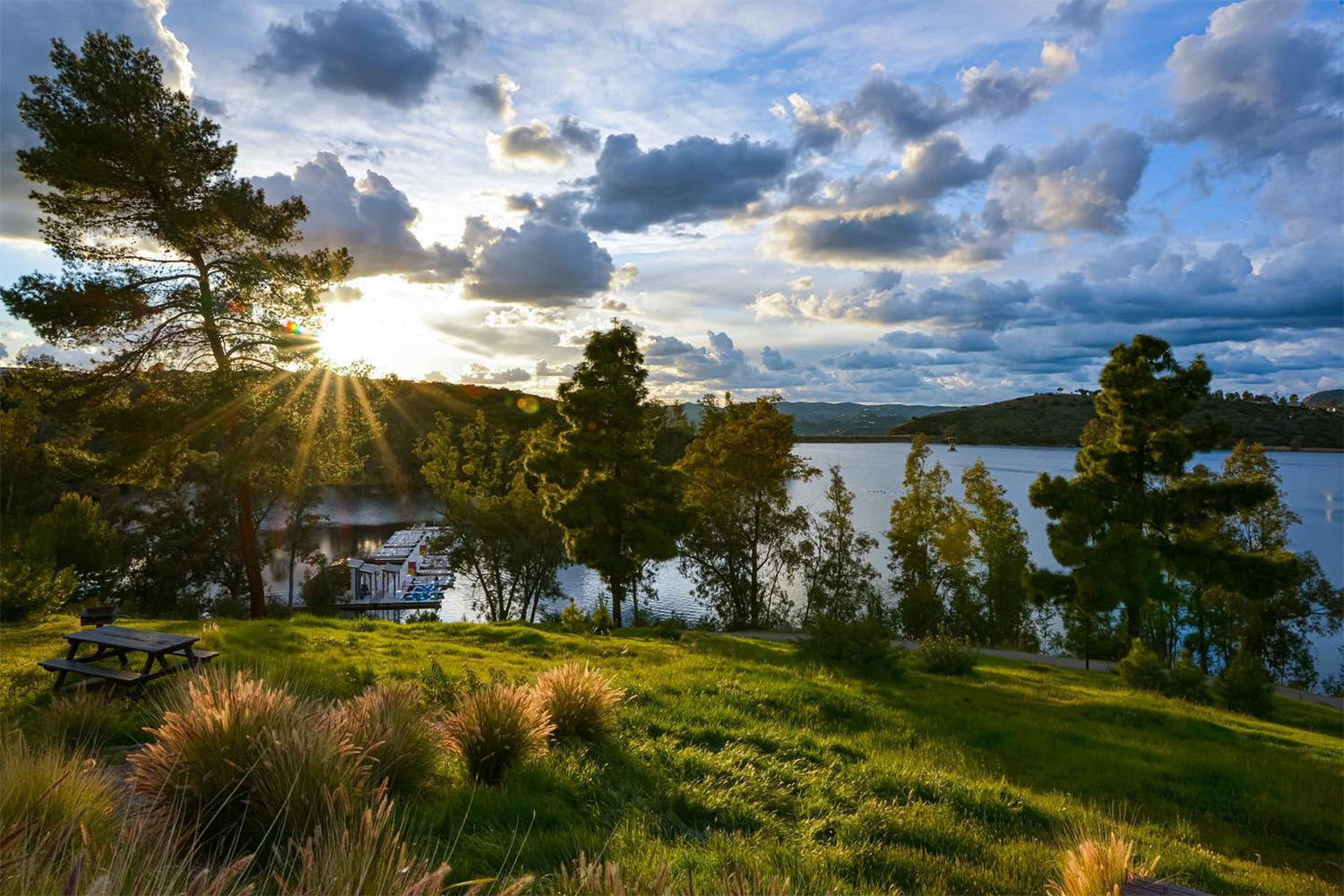 Lake Jennings, East of San Diego