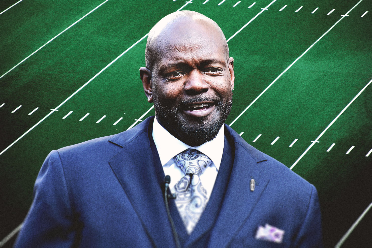 Emmitt Smith at Lincoln Center in New York City in 2012