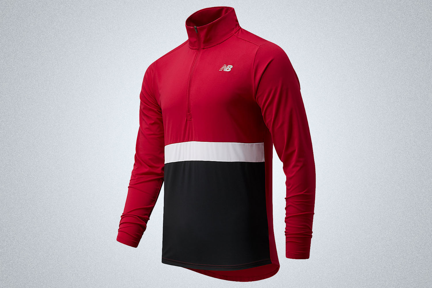 a new balance gear on a grey background