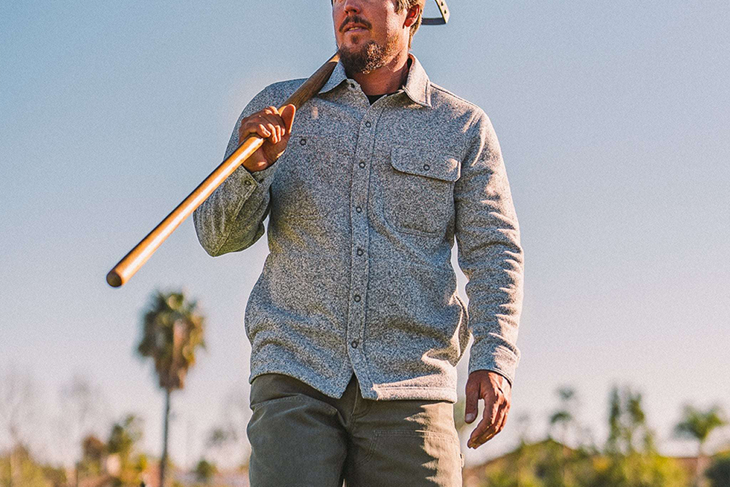 a mode Lin the new Taylor Stitch collection