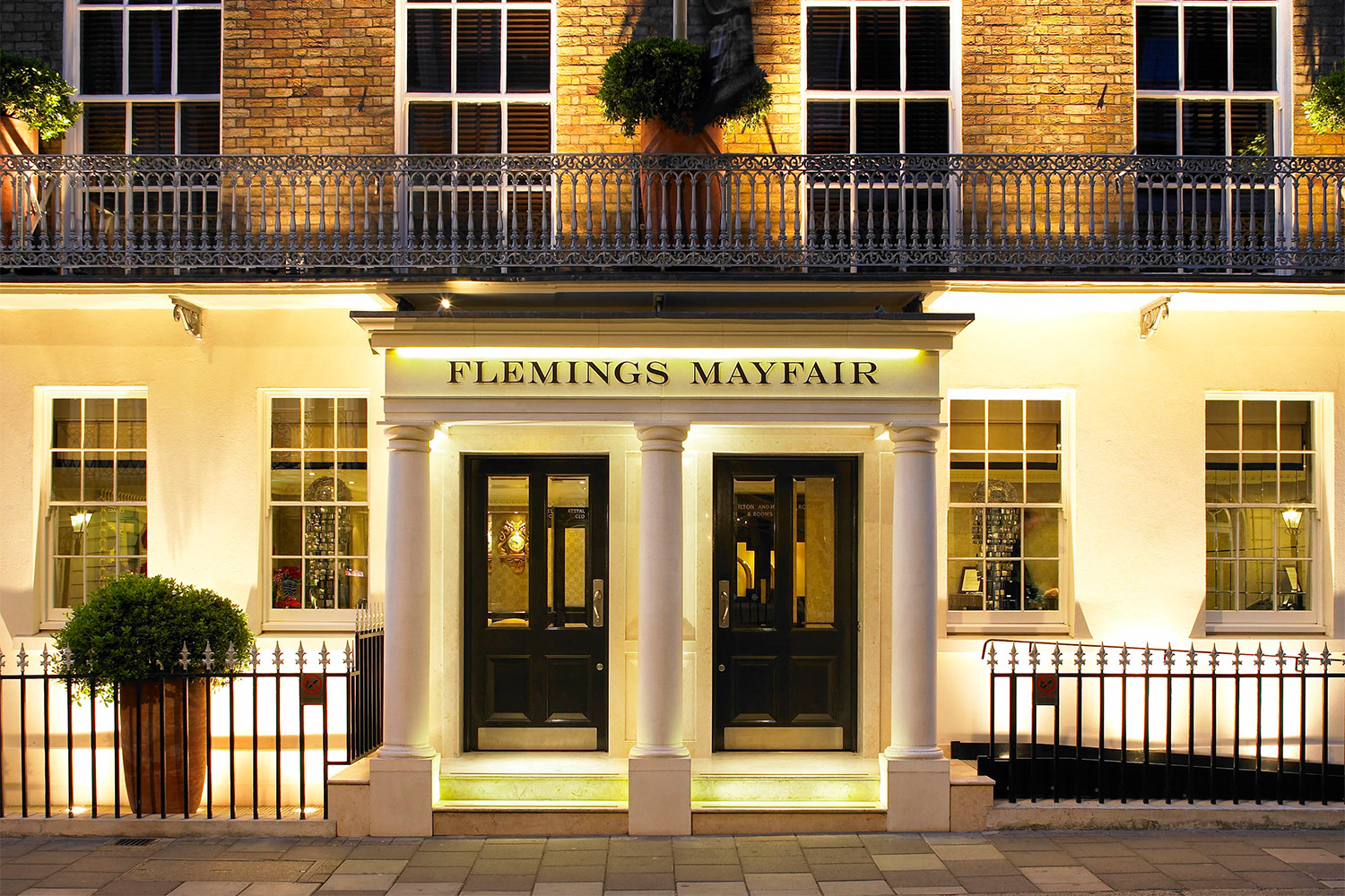 Exterior of Flemings Mayfair