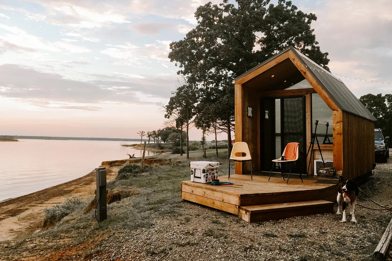 A tiny home at Paradise on Lake Texoma