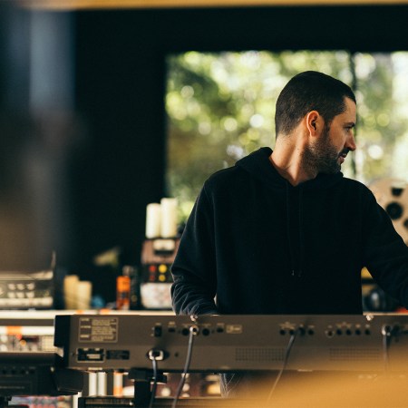 Sean Carey in studio