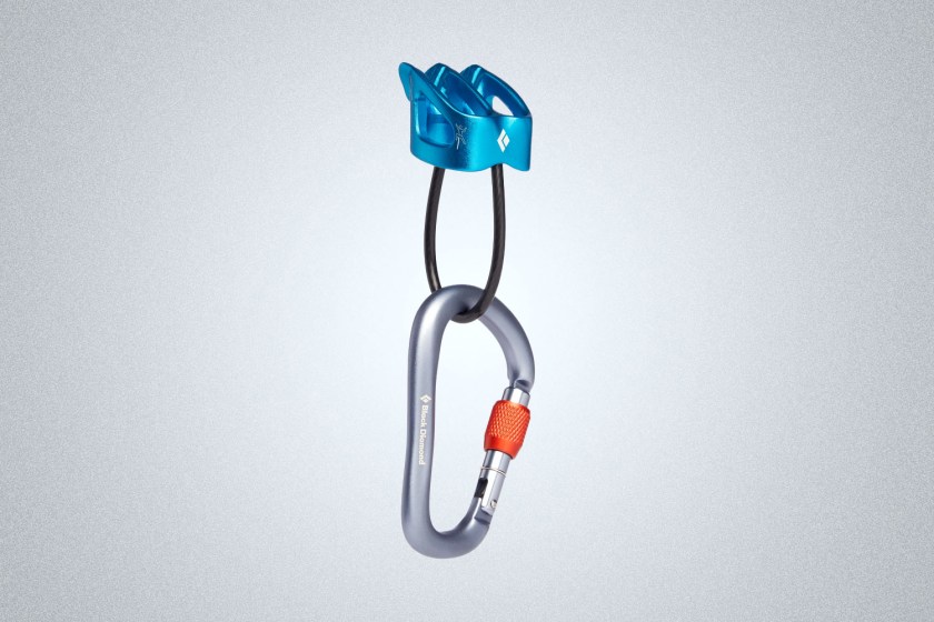 The Black Diamond Big Air XP Package is the best belay device for beginners
