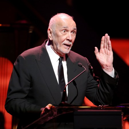 Frank Langella onstage at the Center Theatre Group 50th Anniversary Celebration at Ahmanson Theatre on May 20, 2017 in Los Angeles.