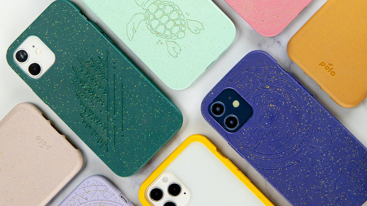 This is the best recycled phone case in 2022 courtesy of Pela phone cases