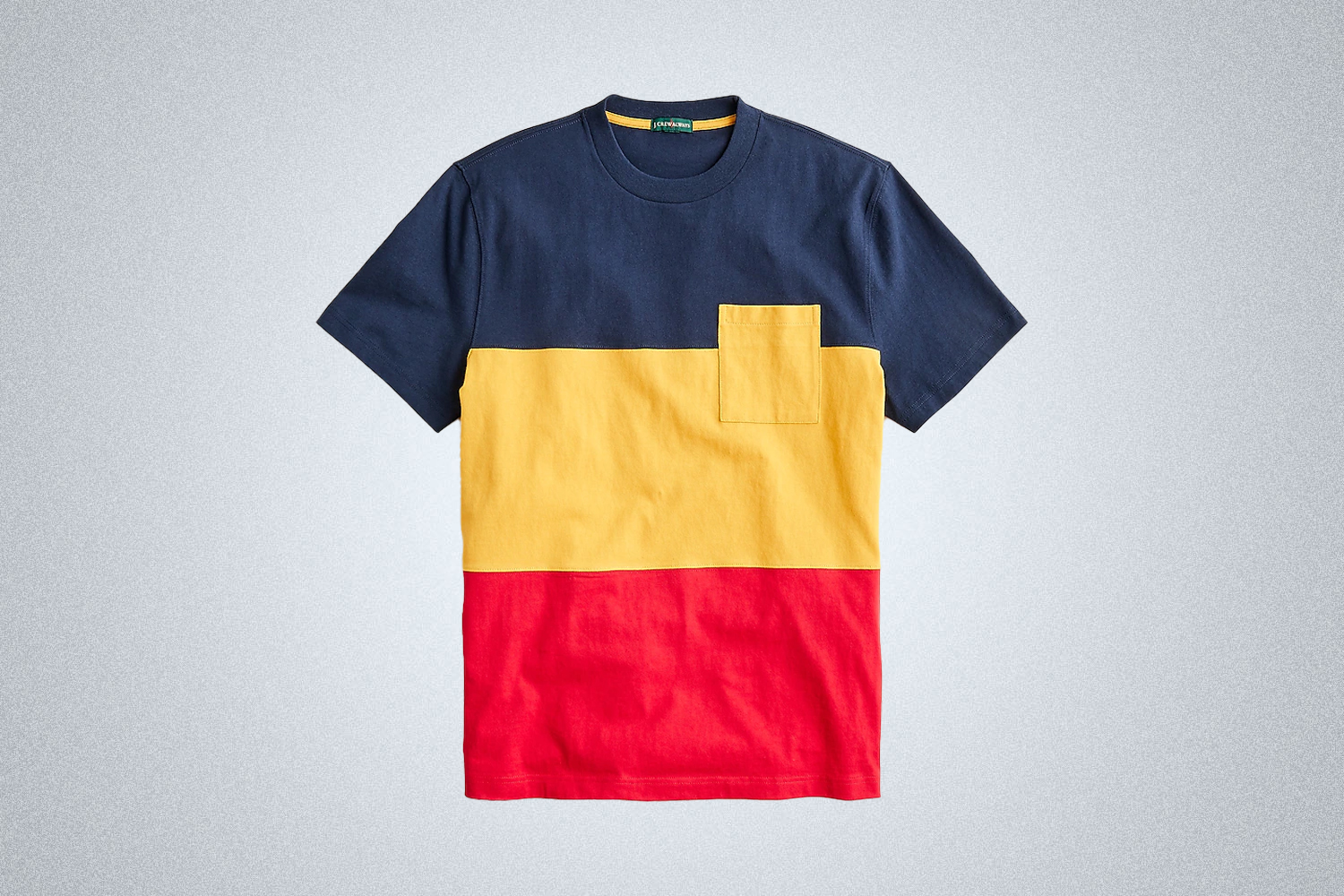 The J. Crew Relaxed Heritage Cotton Tee in three colors