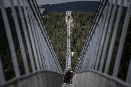 Acrophobia Sufferers Beware — The World’s Longest Suspension Footbridge Is Open