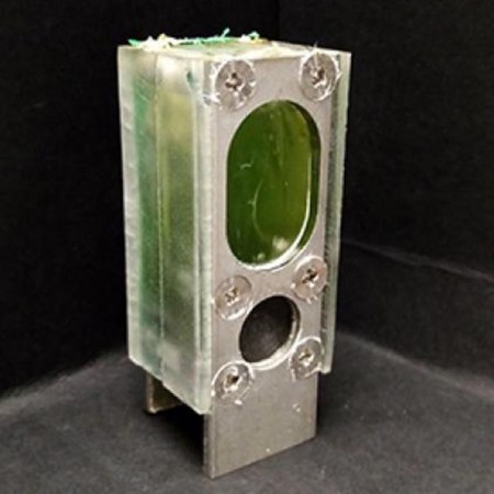 A renewable biological photovoltaic cell, as created by researchers at the University of Cambridge