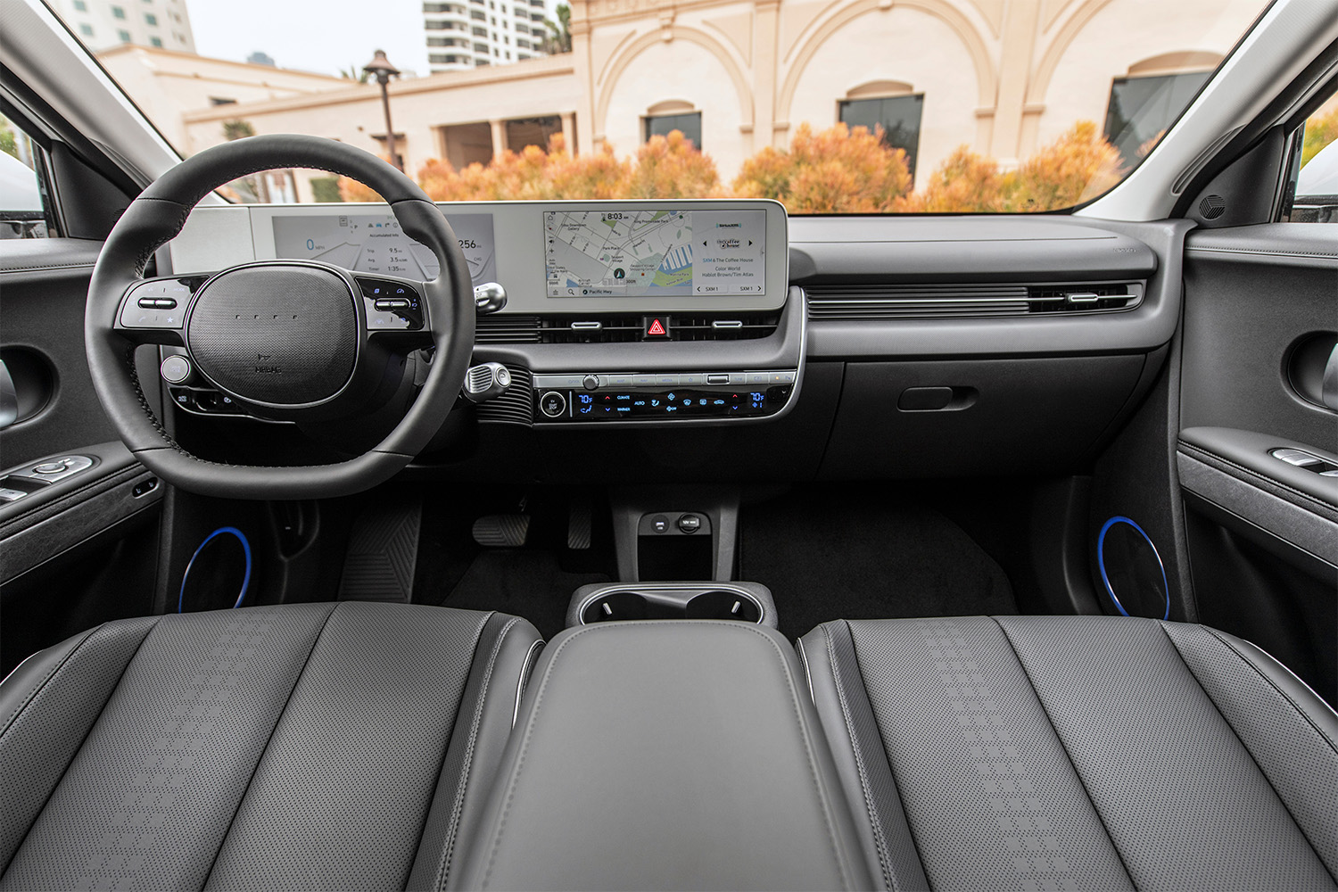 Interior of the Hyundai Ioniq 5