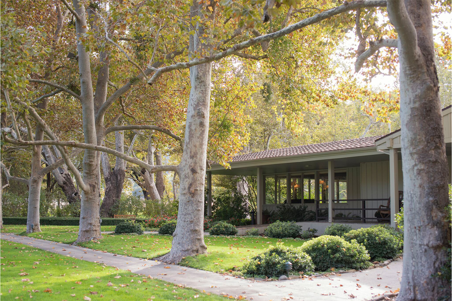 Exterior of a Cabin at Alisal Ranch