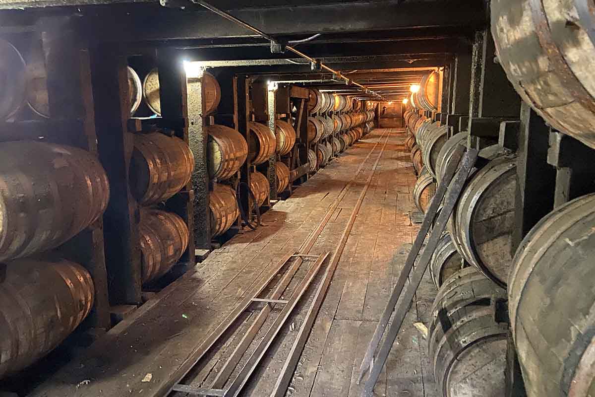 One of the 90+ barrel houses currently being used by Jack Daniel's