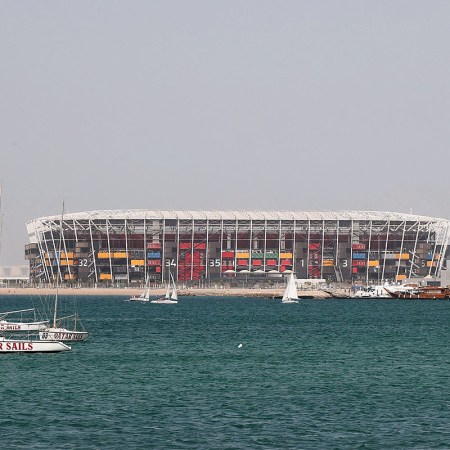 One of Qatar's new World Cup stadiums.
