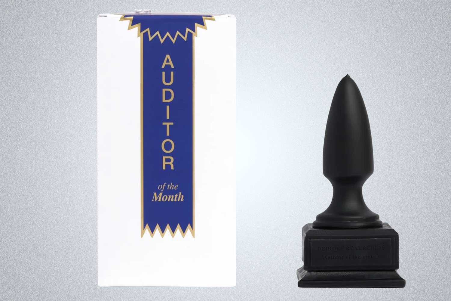a candle and it's case from A24 on a grey background