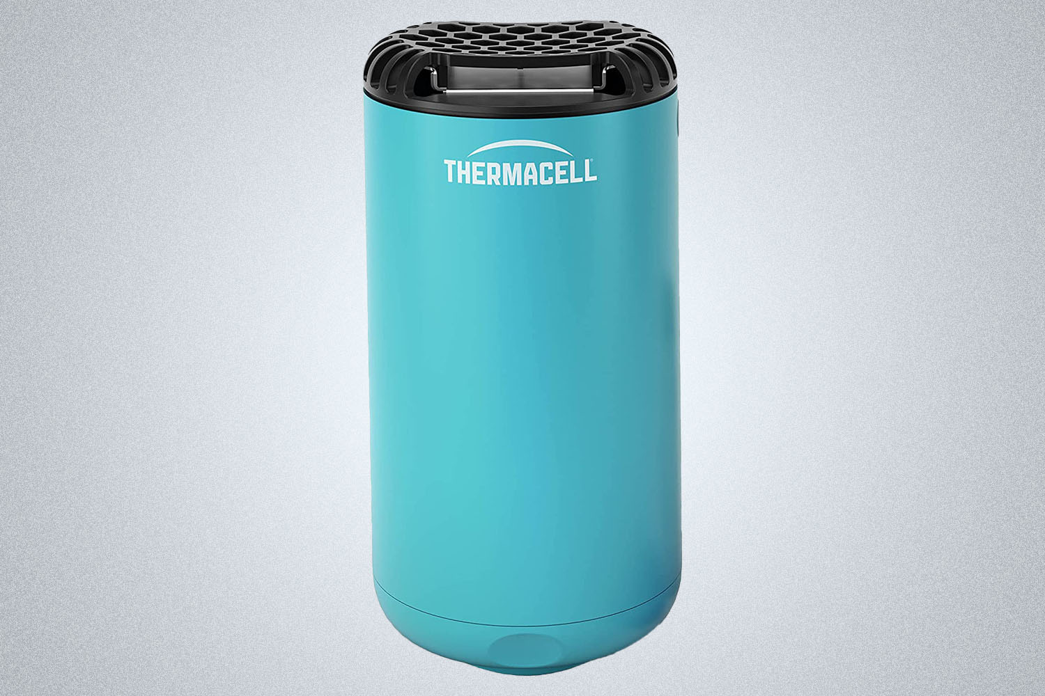 a mosquito repellent device from Amazon on a grey background