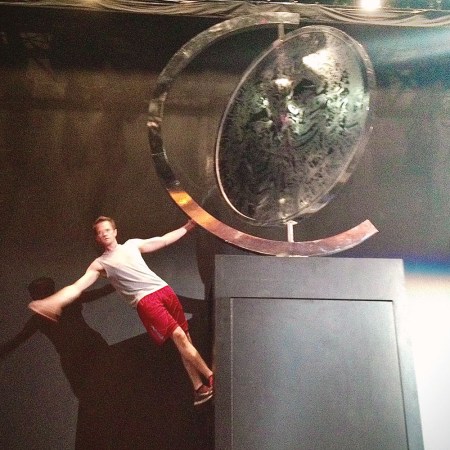 Rehearsing the 2013 Tony's Opening Number