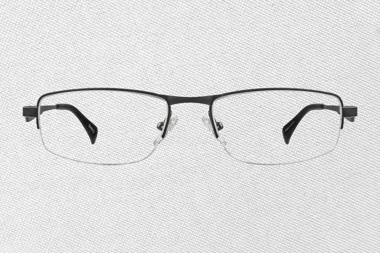 Titanium Rectangle Glasses 524912