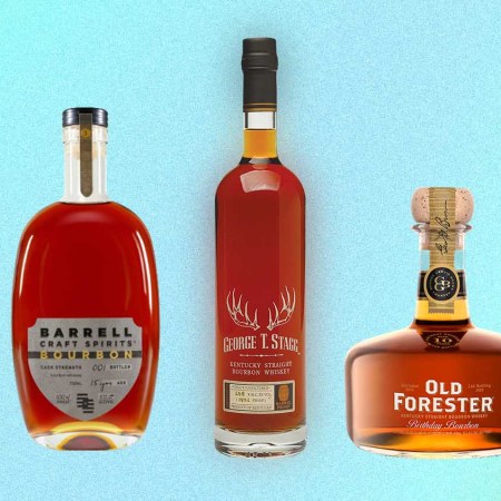 Five bottles of bourbon ideal for a special occasion