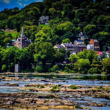 Potomac River with view of the Harpers Ferry National Historical Park