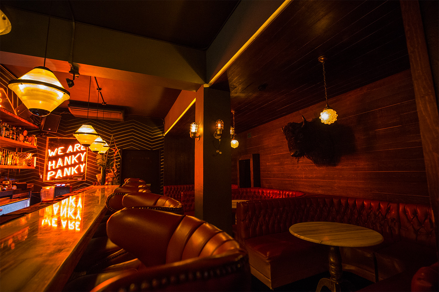 Interior of Hanky Panky