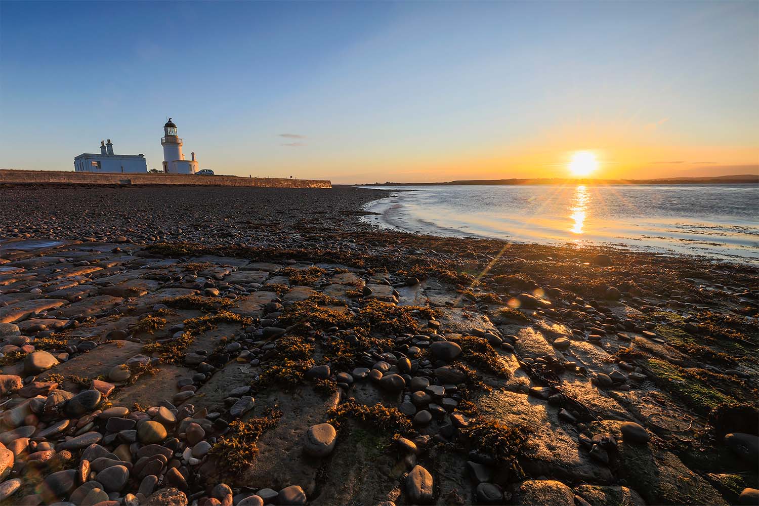 Chanonry Lighthouse at Moray Firth