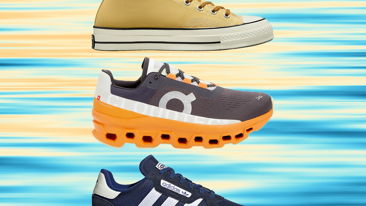 a collage of shoes from The Nordstrom Anniversary Sale