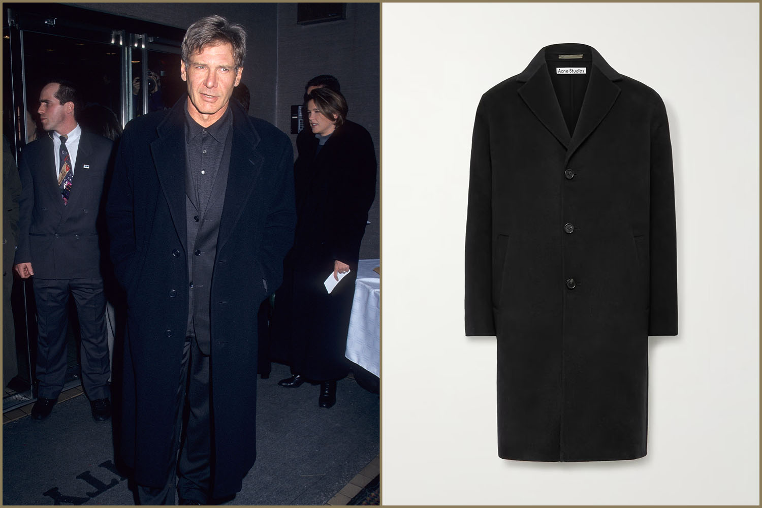 Acne Studios coat from Mr Porter