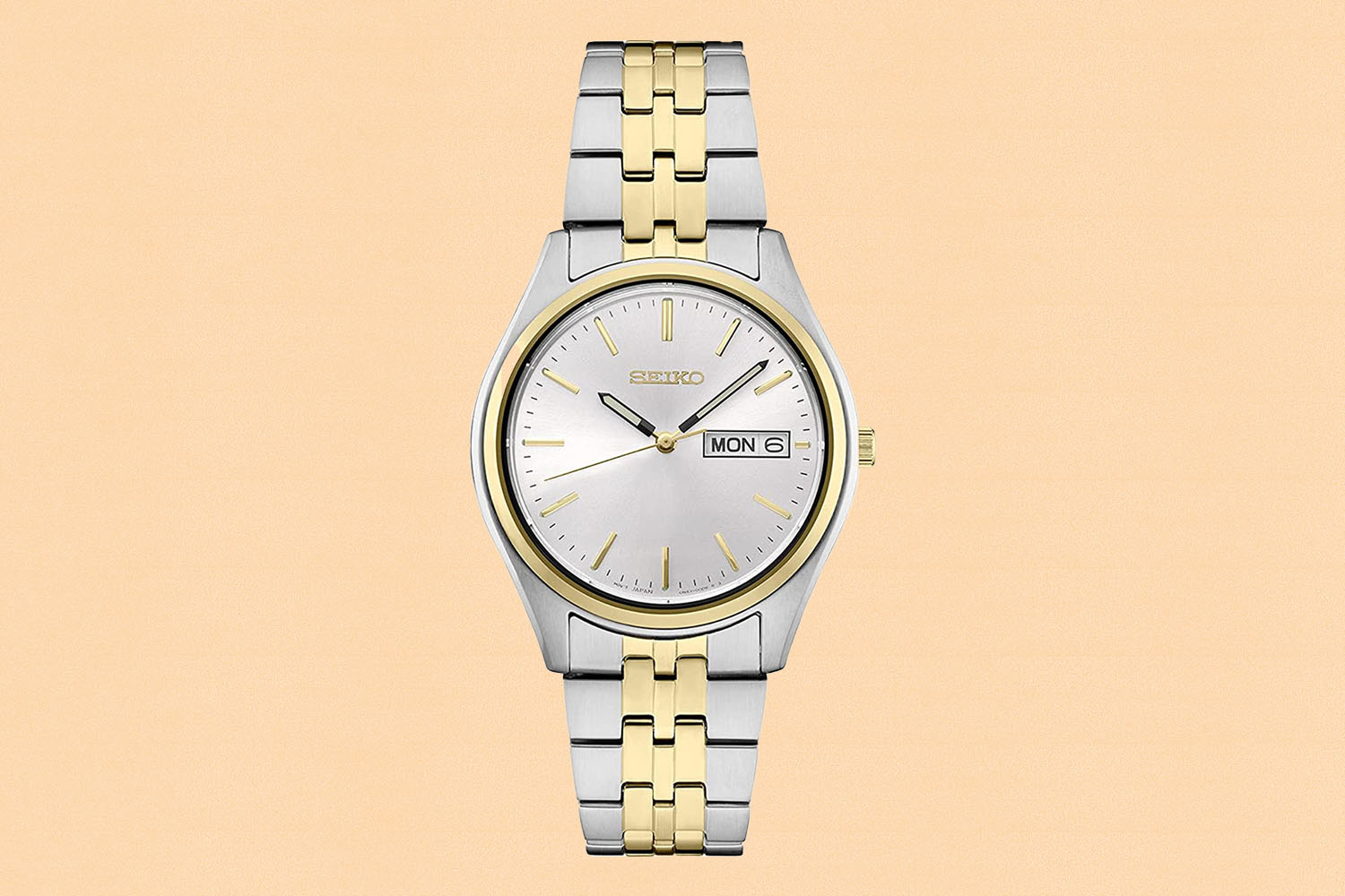 Seiko Japanese Stainless Steel Quartz Dress Watch