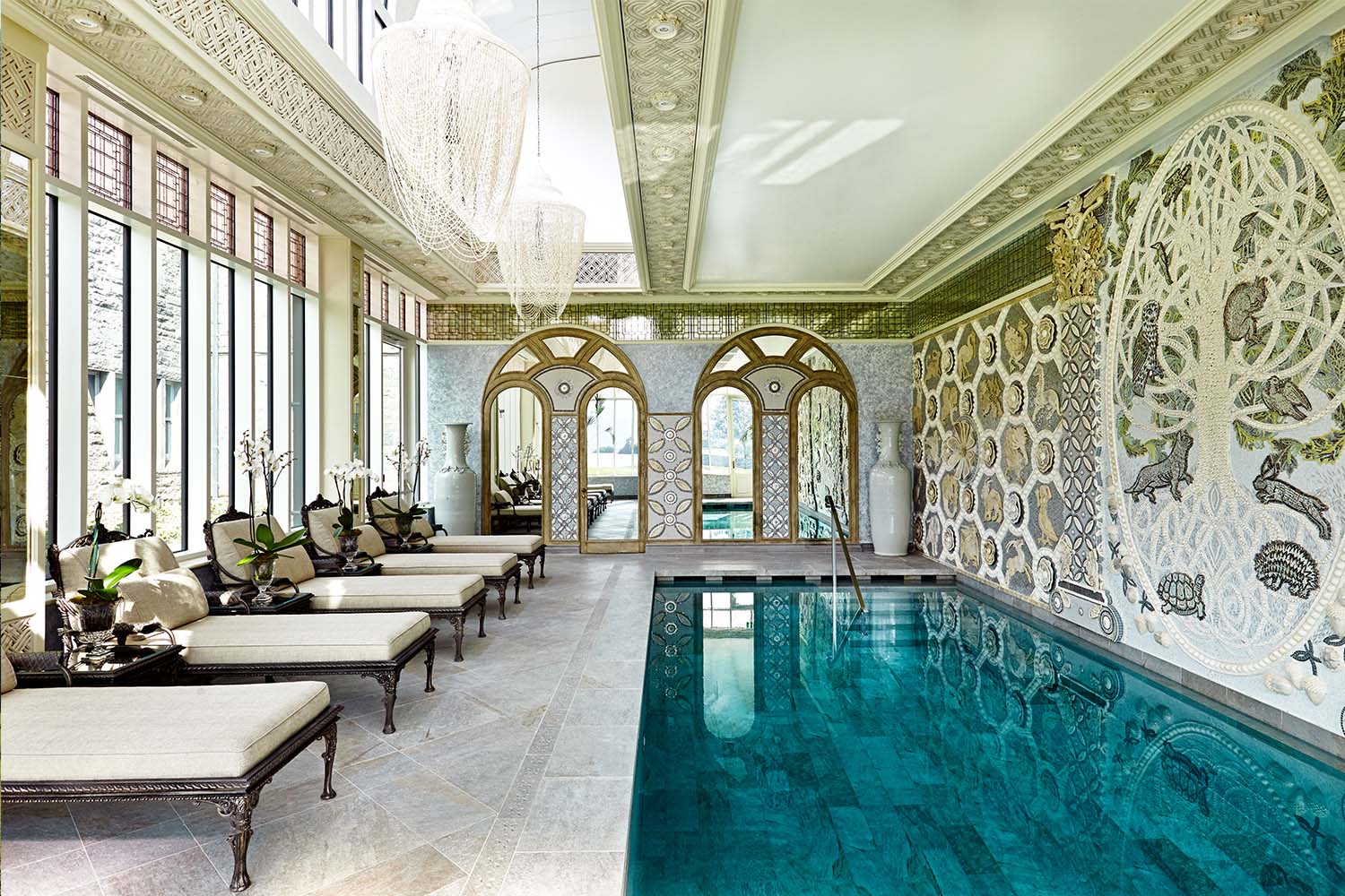 The spa pool