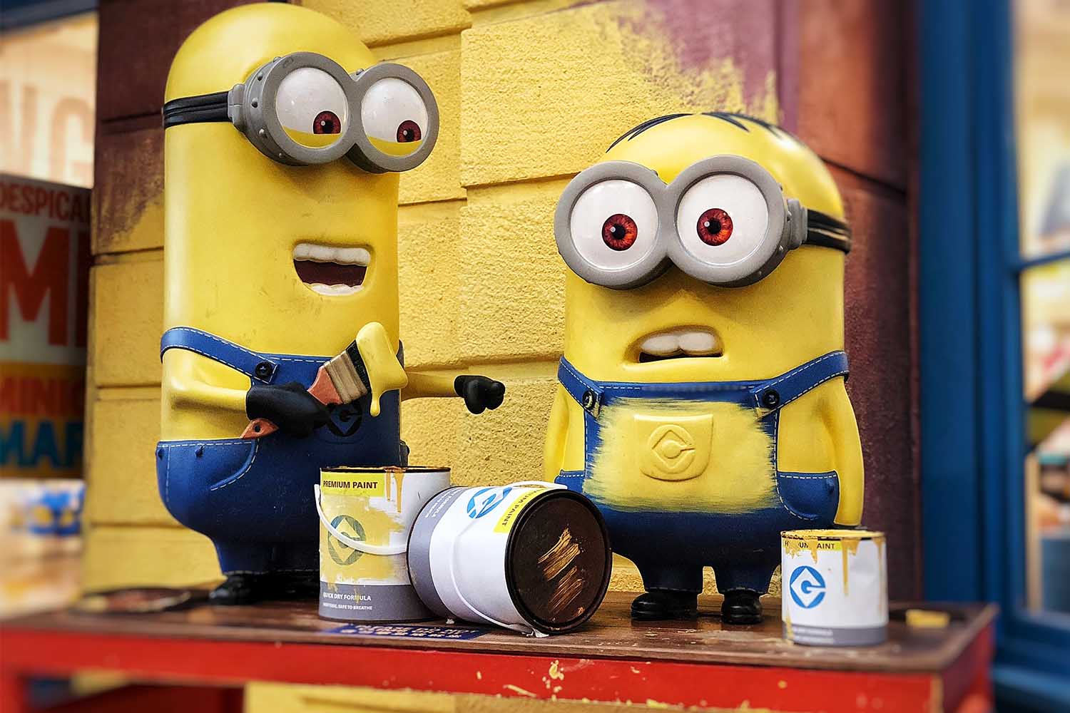 Minions from the Despicable Me franchise