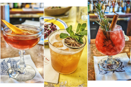 Cocktails from New Orleans bars The Elysian Bar and Jewel of the South, shot by writer Jake Emen