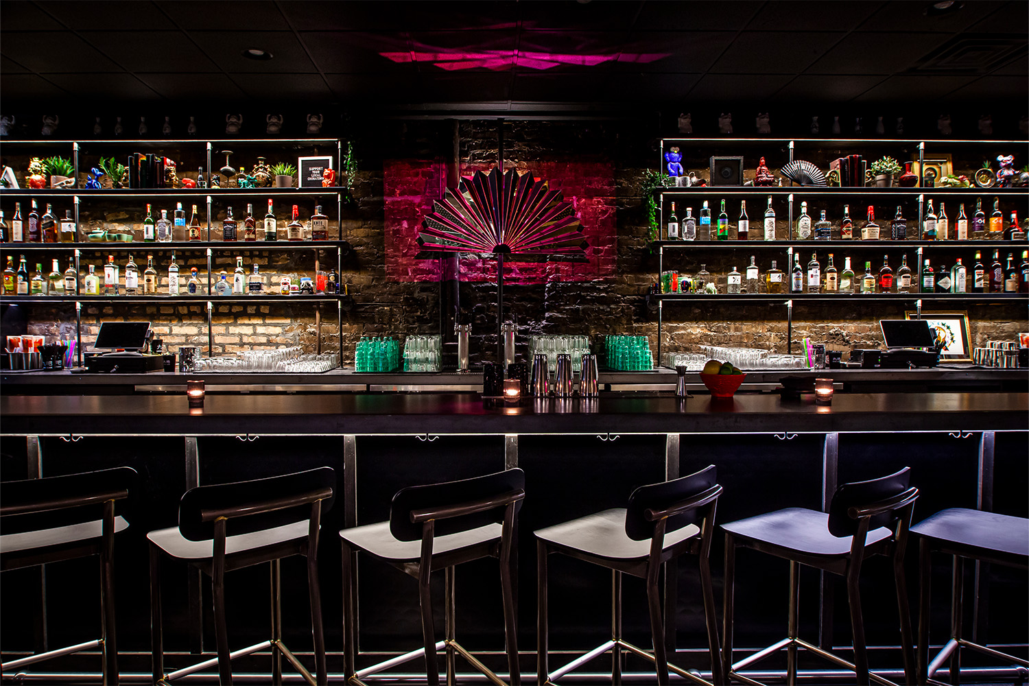 Interior of Nine Bar