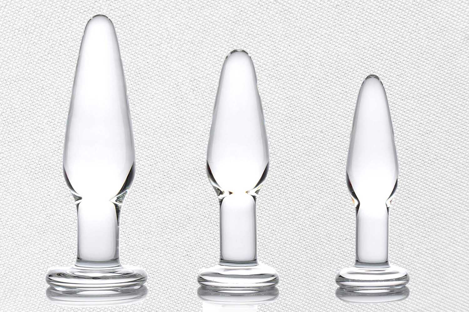 The Dosha Three Piece Anal Kit on a white background