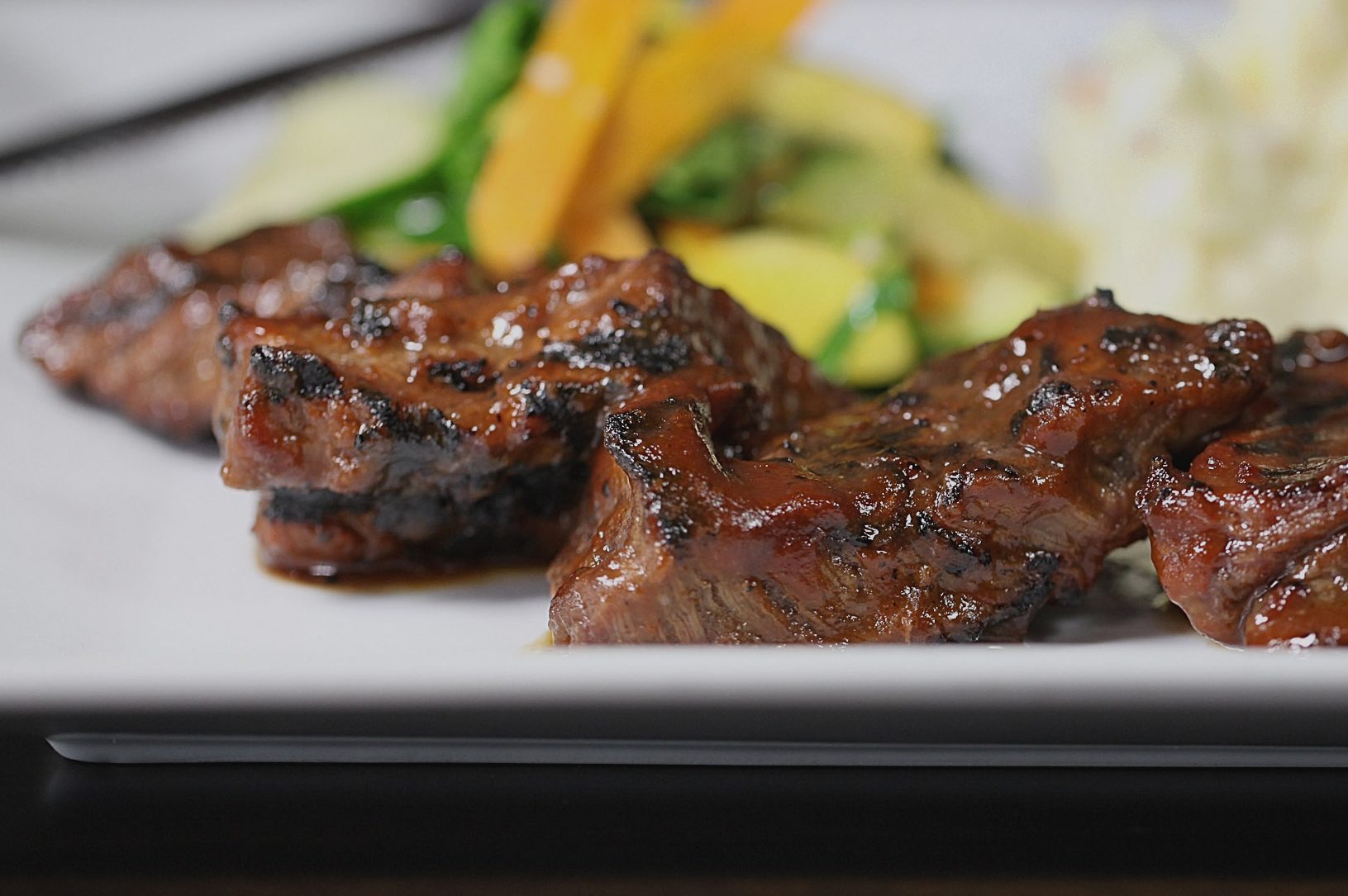 Steak tips from Brewed Coalition in Newton, MA.