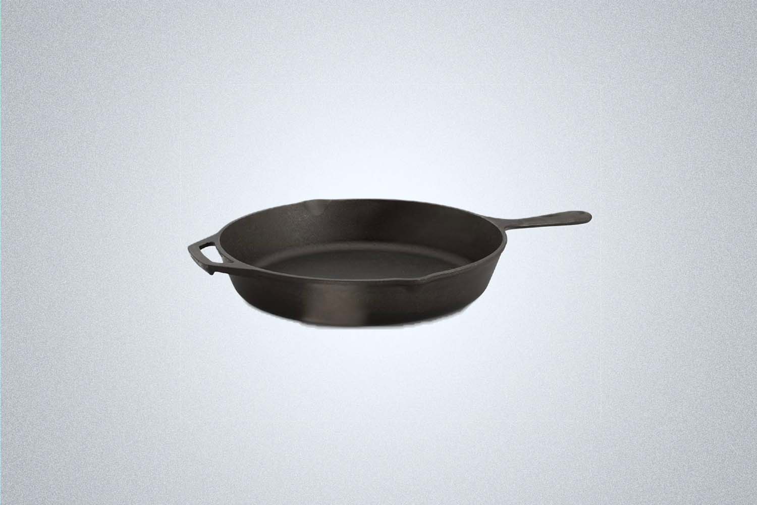Lodge Cast Iron Skillet with Red Silicone Hot Handle Holder, 12-inch