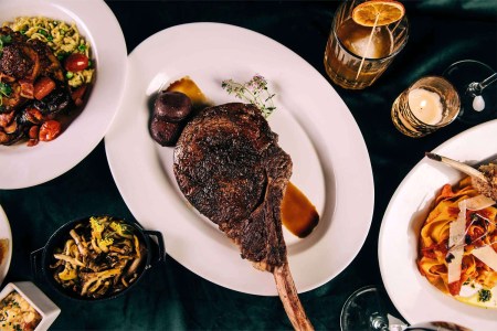 RR12 Supper Club's Tomahawk steak