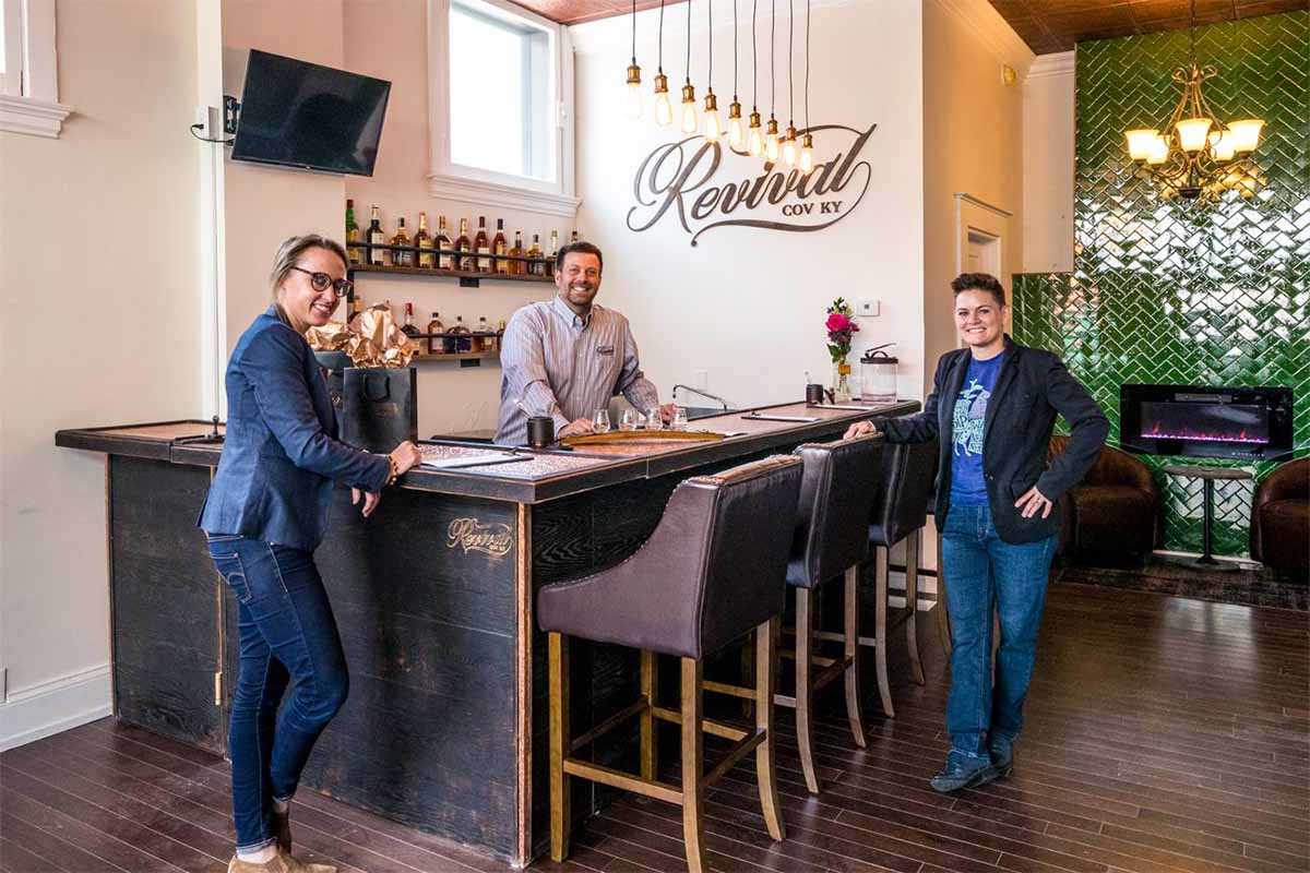 The team behind Revival Vintage Spirits