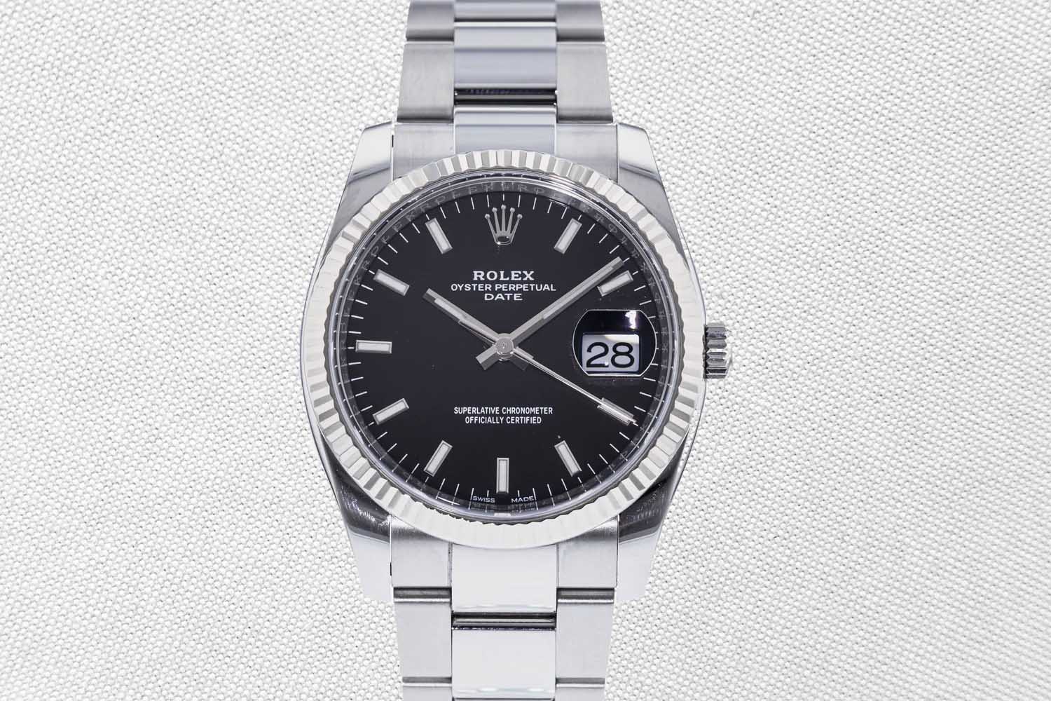 Rolex Oyster Perpetual Date 5-Digit 34mm