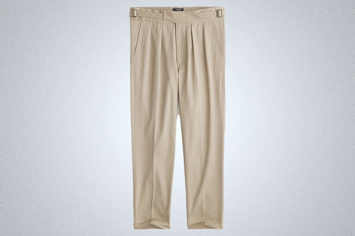 Todd Snyder Lightweight Italian Cotton Gurhka Trouser