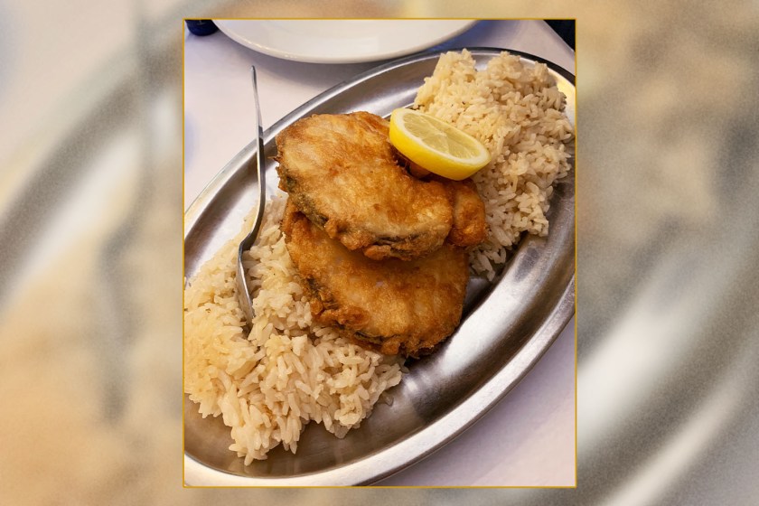 Traditional cod cakes